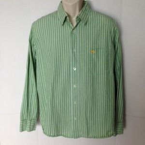 **2/$20** AEROPOSTALE Slim Fit Men's Large Shirt Long Sleeve